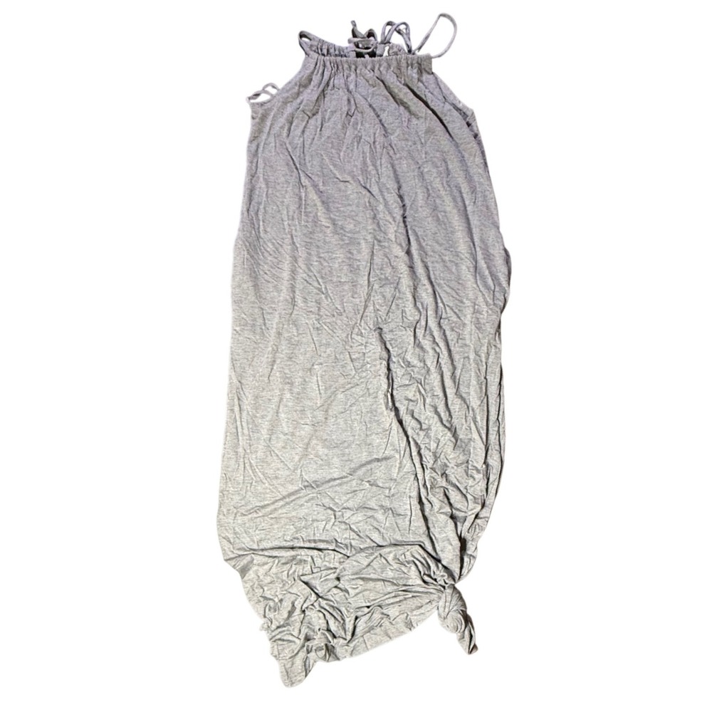 MTS Gray Sleeveless Dress‎ Casual Summer Sundress Tank Top Medium